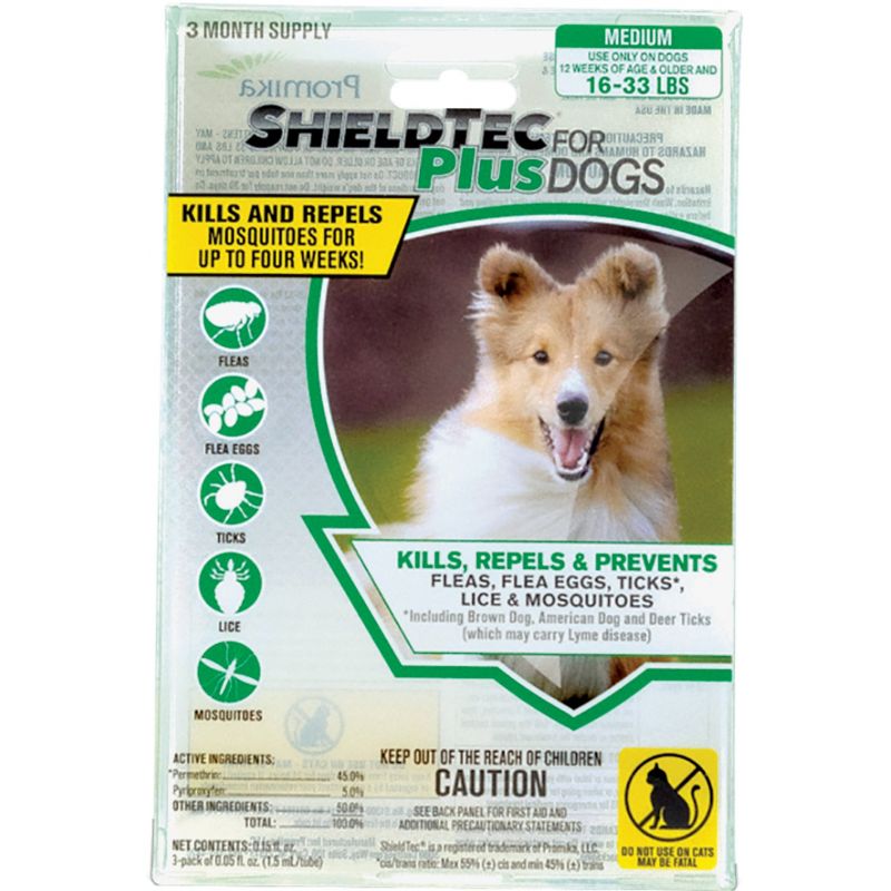 ShieldTec Plus Flea &amp; Tick Treatment For Dogs 0.05 Fl. Oz., Drops