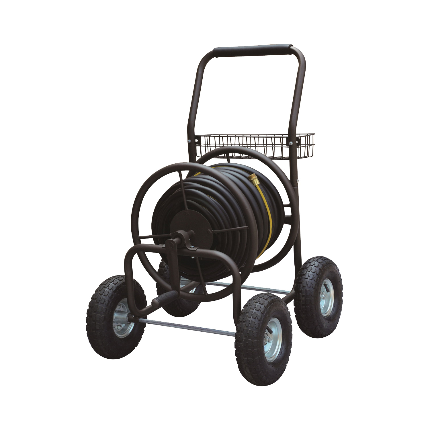 Buy Landscapers Select TC4719A Hose Reel Cart, 250 ft L Hose, 250