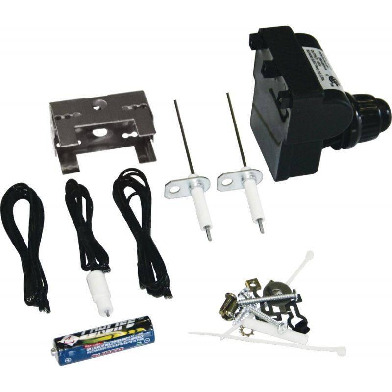 GrillPro Gas Grill Electronic Push Button Igniter Kit Black