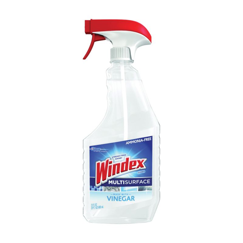 Windex 70331 Glass Cleaner, 23 oz Bottle, Liquid, Pleasant, Transparent Transparent