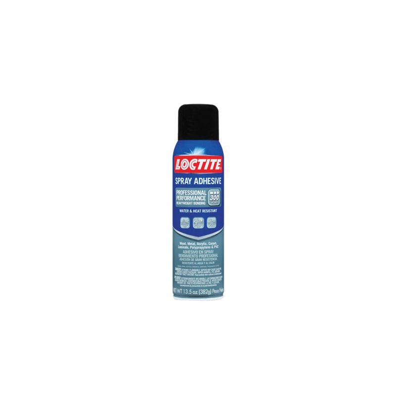 Loctite 2267077 Spray Adhesive, Solvent, Off-White, 24 hr Curing, 13.5 oz Can Off-White