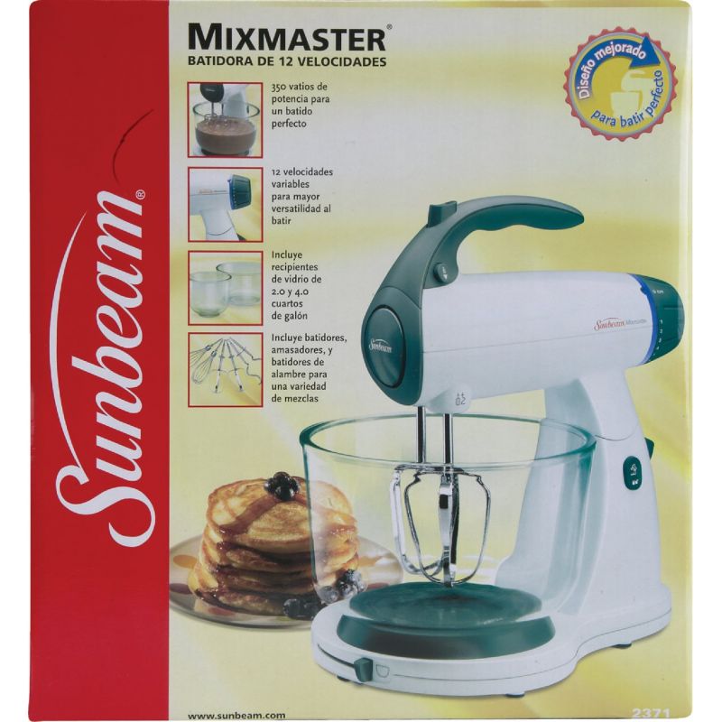 Best Buy: Sunbeam Sunbeam® Mixmaster® Stand Mixer, White White  002371-000-NP0