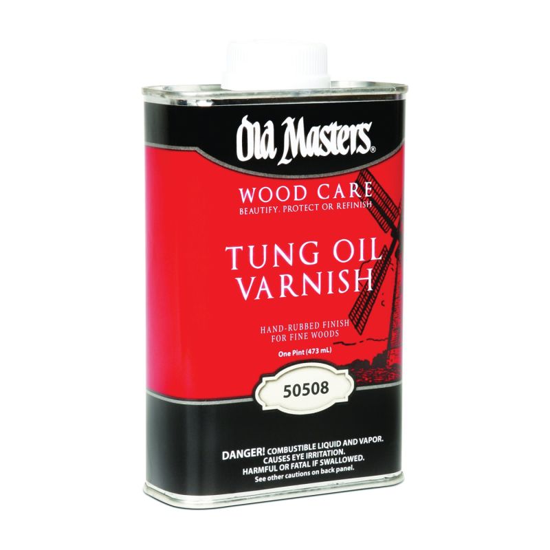 Old Masters 50508 Tung Oil Varnish, Liquid, 1 pt, Can