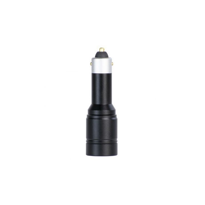 Dorcy 41-1240 Rechargeable Flashlight, Lithium Battery, 100 Lumens Lumens, 110 m Beam Distance, 2 hr Run Time, Black Black