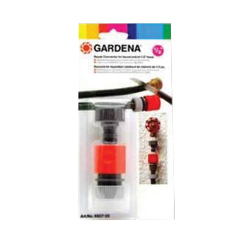 Gardena 6927 Hose Repair Kit, 1/2 in, Female, Plastic