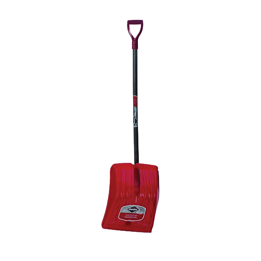 Buy Garant NP139KDU Snow Shovel, 14-1/2 in W Blade, 16-3/4 in L Blade,  Polyethylene Blade, Wood Handle, 53-1/2 in OAL 16-3/4 In