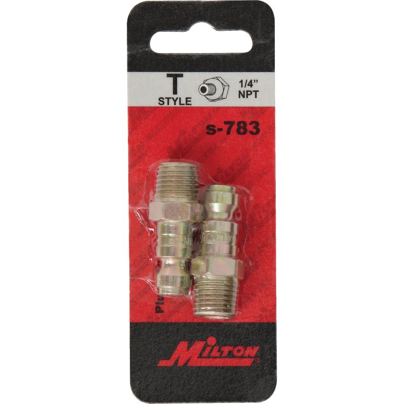 Milton 1/4 In. Body Series T-Style Plug