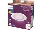 Philips Smart Tunable Full Color WiFi LED Recessed Light Kit White