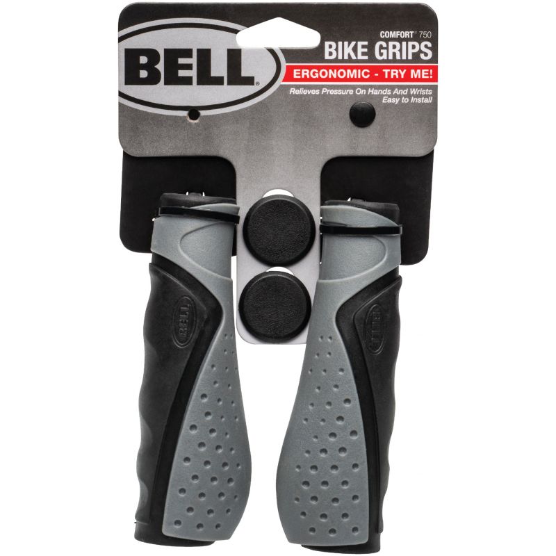 Bell Comfort-Grip Handlebar Grip Black/Gray