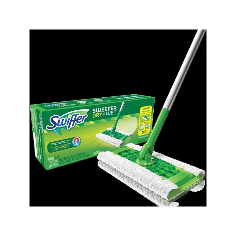 Swiffer 3700092814 Floor Sweeper Starter Kit (Pack of 6)