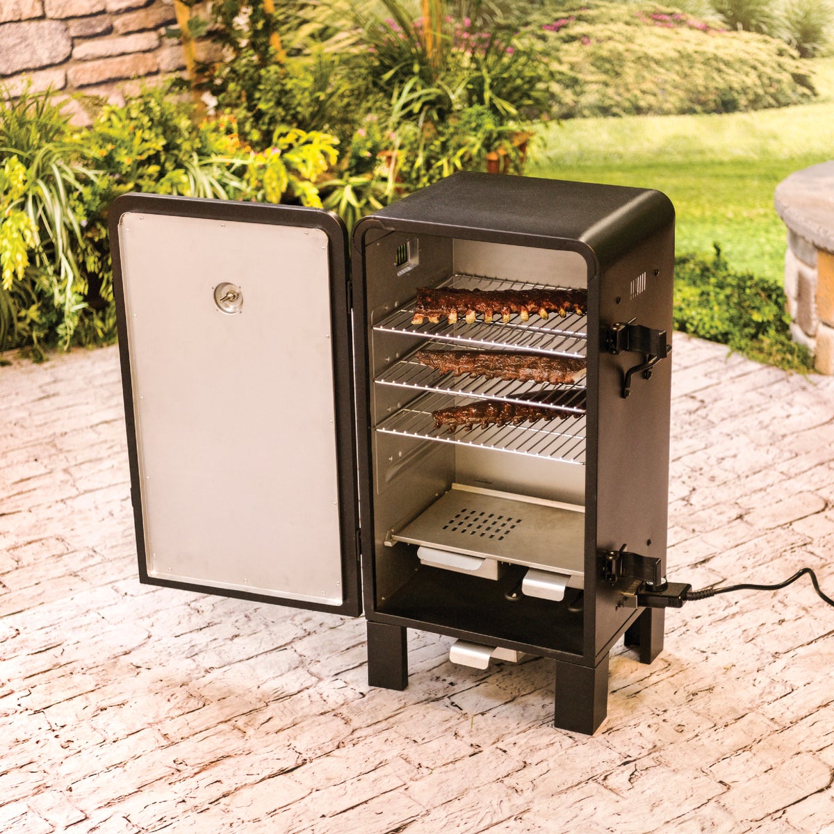 Char broil shop electric smoker 505