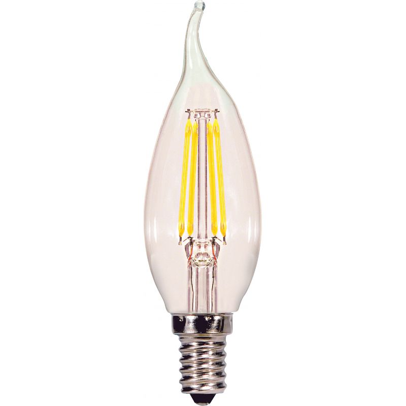 Satco CA11 Candelabra LED Decorative Light Bulb