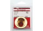 Lasco Threaded Reducing Red Brass Bell Coupling 3/4&quot; FPT X 3/8&quot; FPT