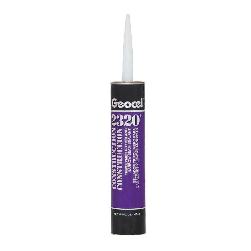 Geocel 2321 Series GC67100 Gutter and Narrow Seam Sealant, Clear, Liquid, 10.3 oz Cartridge Clear (Pack of 24)