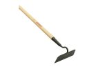 Razor-Back 70110 Meadow and Blackland Hoe with Wood Handle, 7 in W Blade, 3-1/2 in L Blade, Steel Blade, Hardwood Handle 3-1/2 In