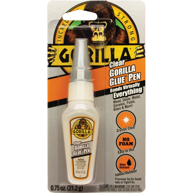 Gorilla Clear All-Purpose Glue 0.75 Oz., Clear