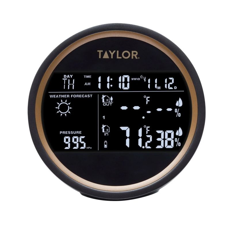 Taylor Analog Indoor Thermometer with Humidity Meter