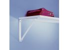 John Sterling Closet-Pro Fixed Shelf Bracket White