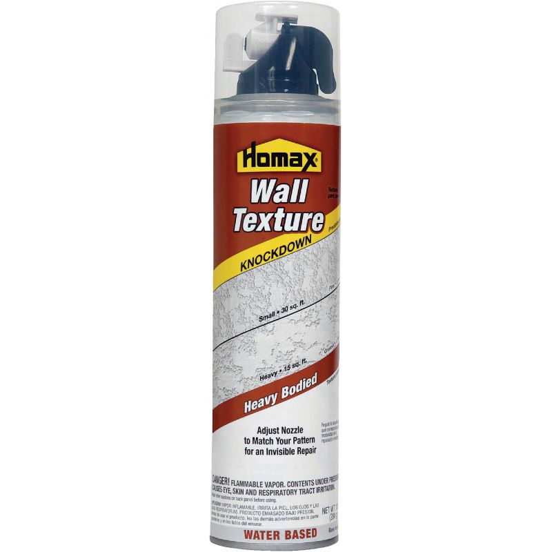 Homax Knockdown Wall Spray Texture White, 10 Oz.