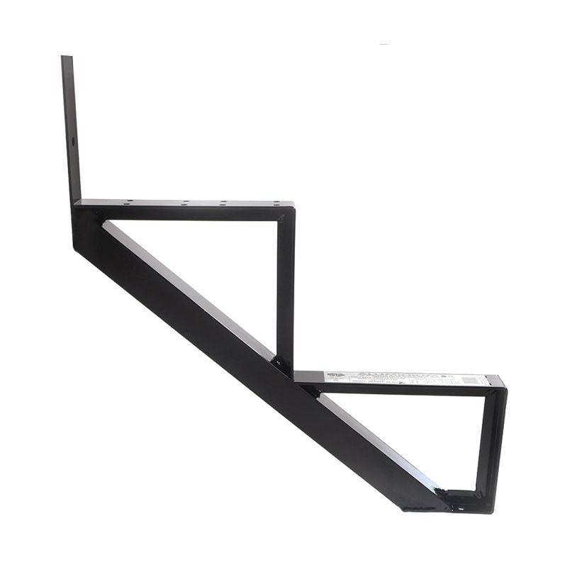 Pylex 14052 Stair Riser, 18-1/4 in L, 40 in W, Aluminum, Black, Powdered Black