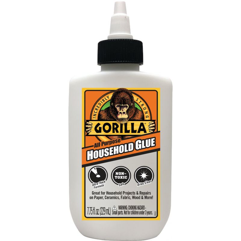 Gorilla Household All-Purpose Glue White, 7.75 Oz.