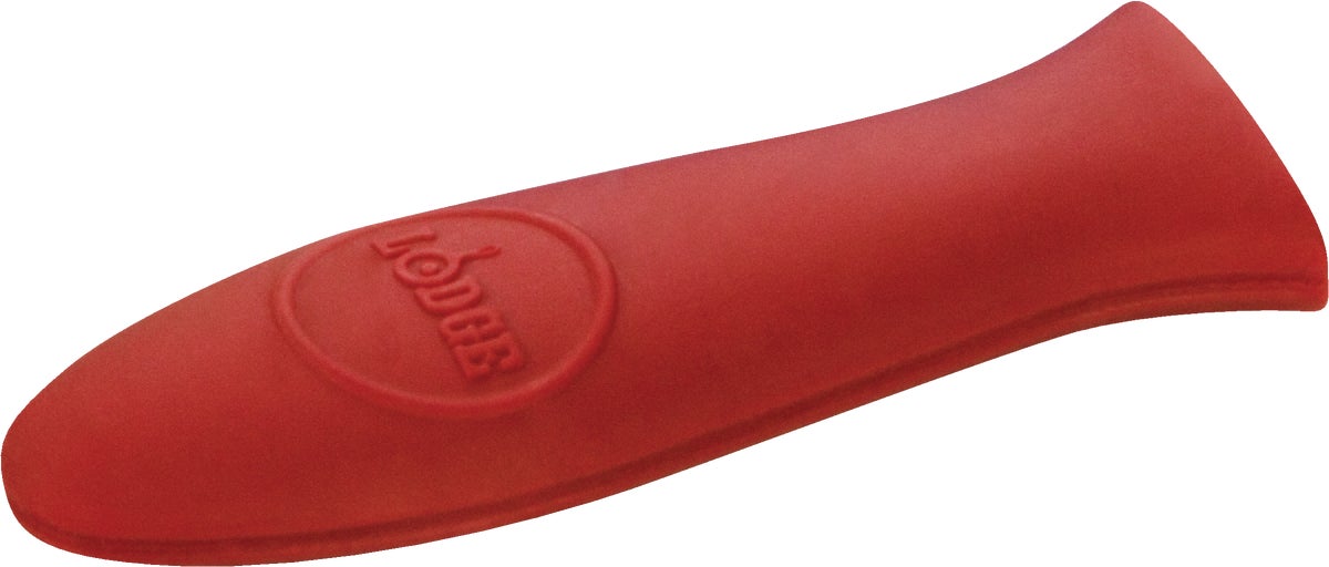 Lodge ASHH41 Silicone Red Handle Holder for Lodge Traditional Skillets 10  1/4 and Up