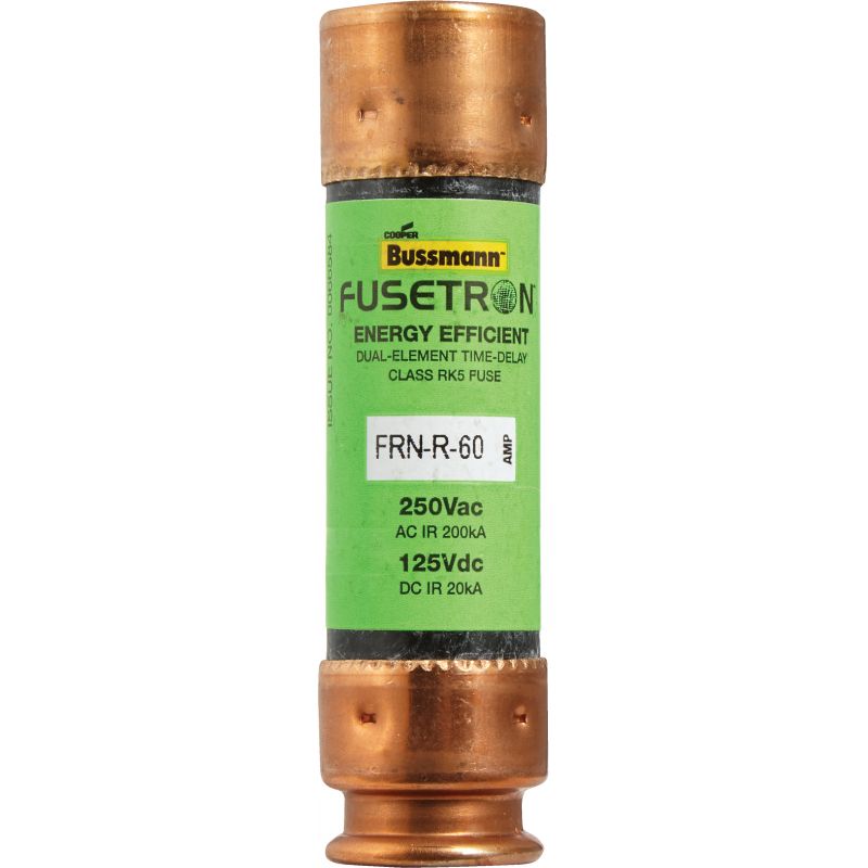 Bussmann Fusetron FRN-R Cartridge Fuse 60
