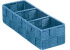 Home Impressions Woven Storage Tray Blue