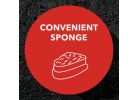 Kiwi Instant Shine Sponge Black