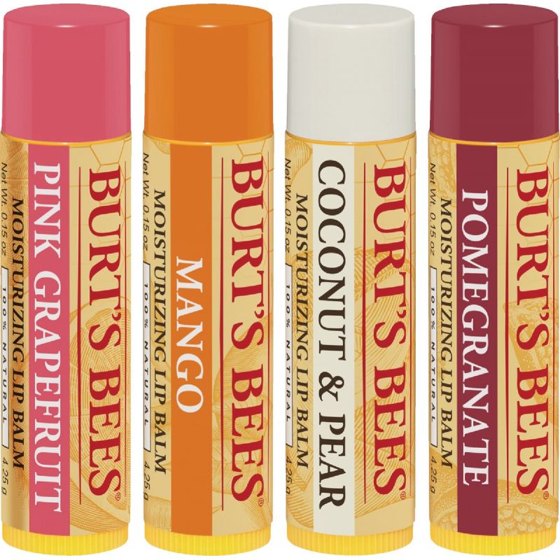 Burt&#039;s Bees Fruit Lip Balm 0.15 Oz. Each