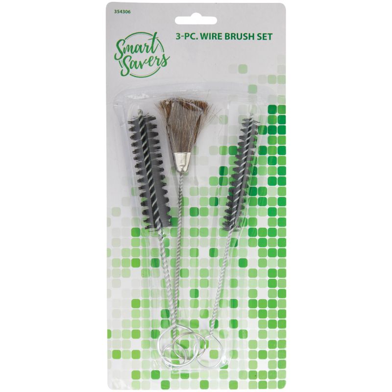Smart Savers Wire Brush Set (Pack of 12)