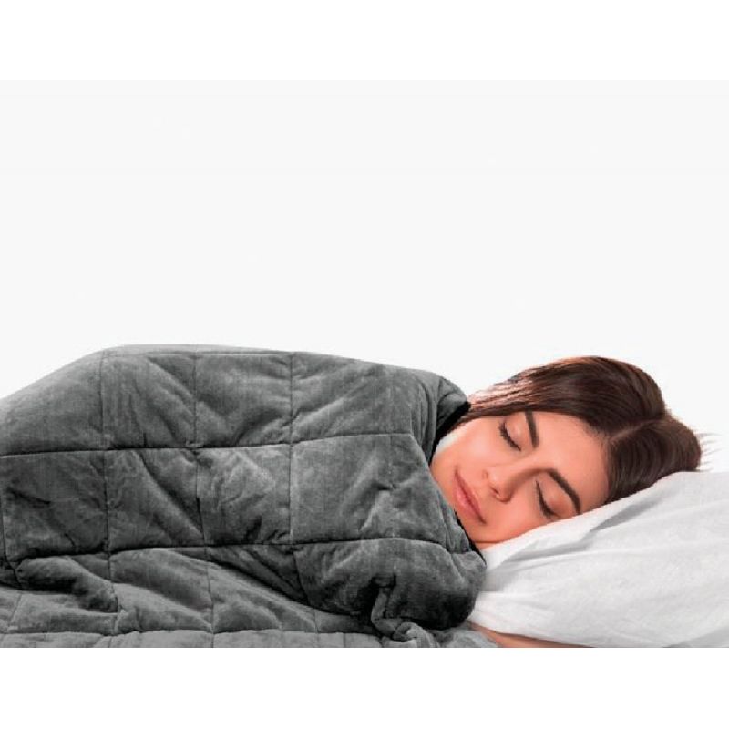 Bell+Howell Weighted Blanket Full/Queen, Gray