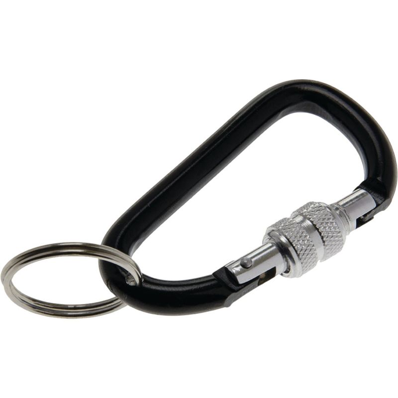 Lucky Line Utilicarry Locking C-Clip Key Ring Assorted
