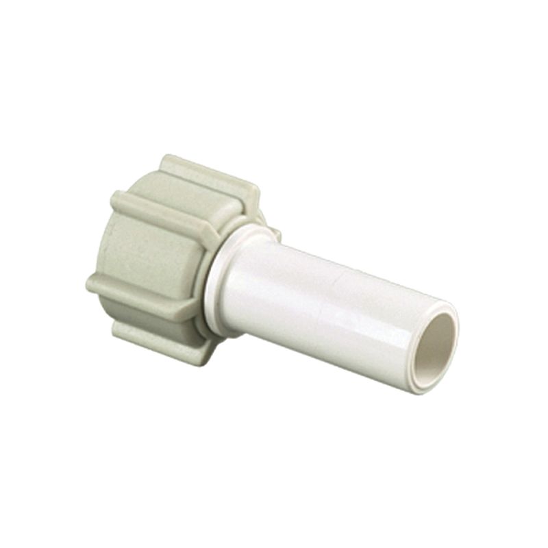 Watts 35 Series 3528-1008 Stem Connector, 1/2 in, CTS x FPT, Polysulfide, Off-White Off-White