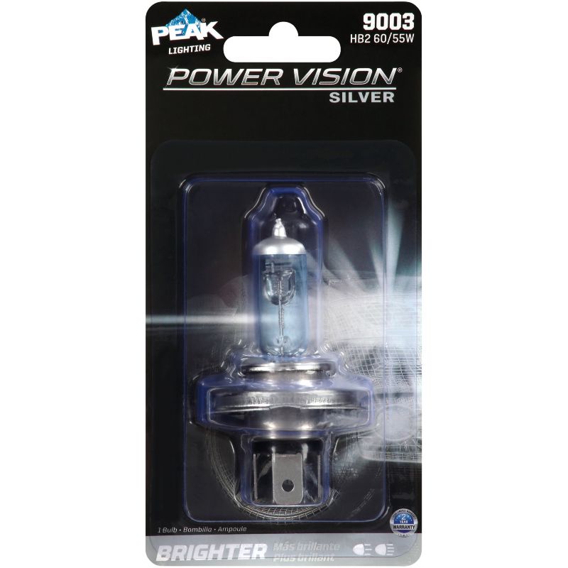 PEAK Power Vision Silver Halogen Automotive Bulb