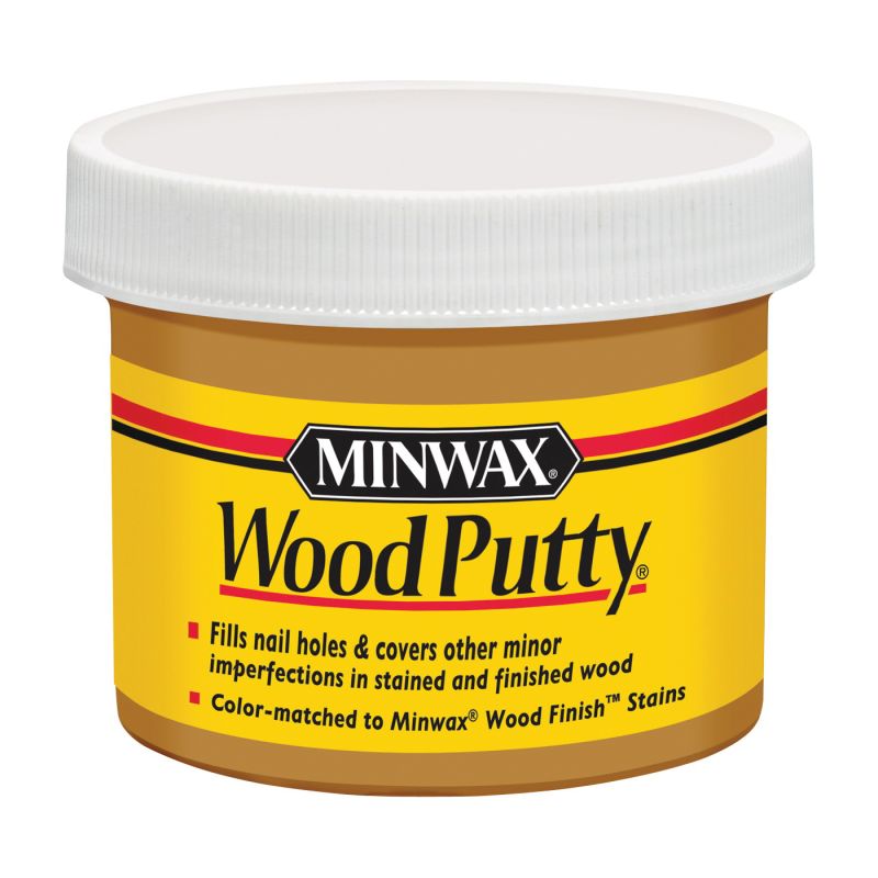 Minwax 13611000 Wood Putty, Liquid, Golden Oak, 3.75 oz Jar Golden Oak