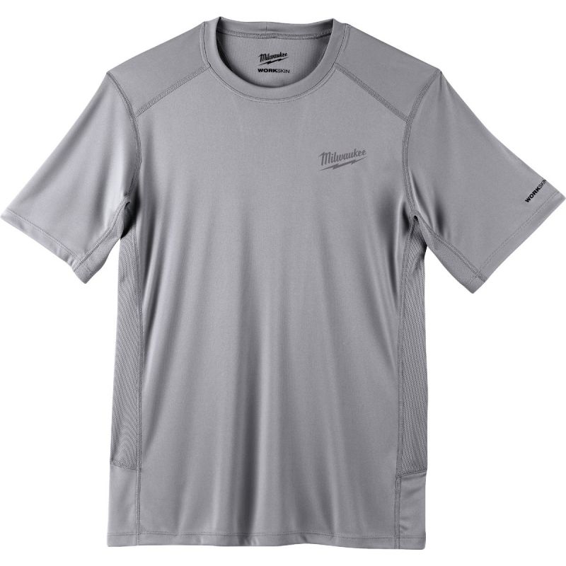 Milwaukee Workskin Lightweight Performance T-Shirt 2XL, Gray