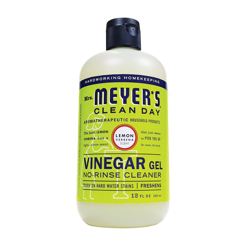 Mrs. Meyer&#039;s Clean Day 70189 Cleaner, 12 oz Bottle, Gel, Lemon Verbena, White White
