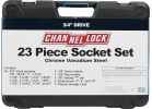Channellock 23-Piece 3/4 In. Drive Socket Set