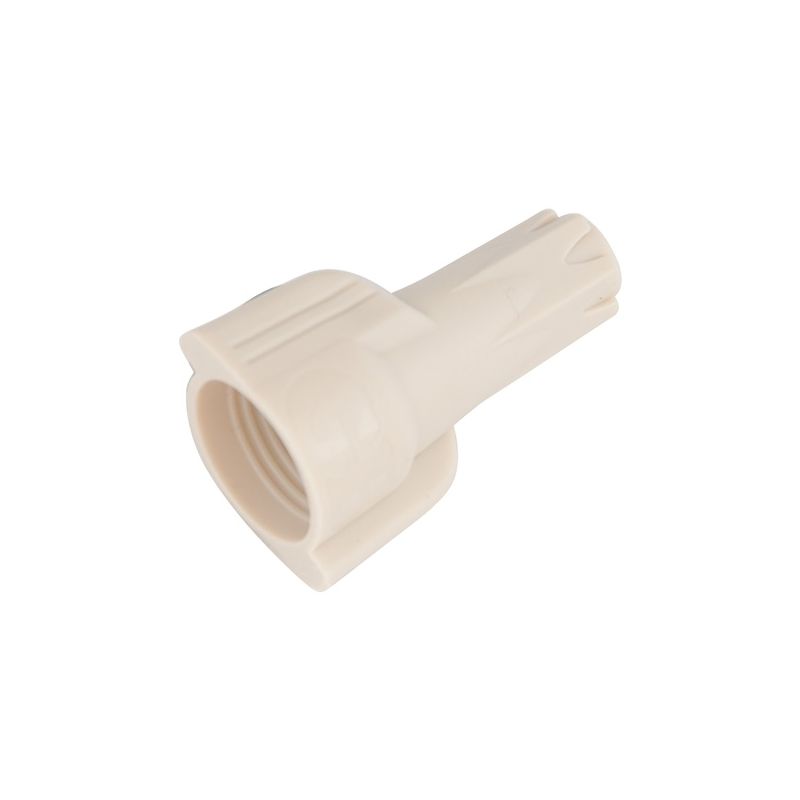 GB Hex-Lok 10-1H1 Wire Connector, 8 to 22 AWG Wire, Copper Contact, Thermoplastic Housing Material, Tan Tan