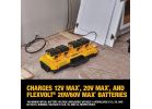 DeWalt 12V/20V MAX &amp; Flexvolt 20V/60V MAX Li-Ion Multiport Battery Charger