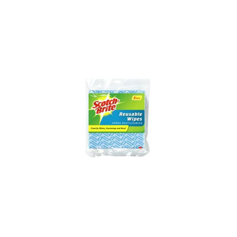 Buy Scotch-Brite 9053-12-SM Reusable Kitchen Wipes, 11-1/2 in L, 19-1/2 in  W, Unscented Assorted