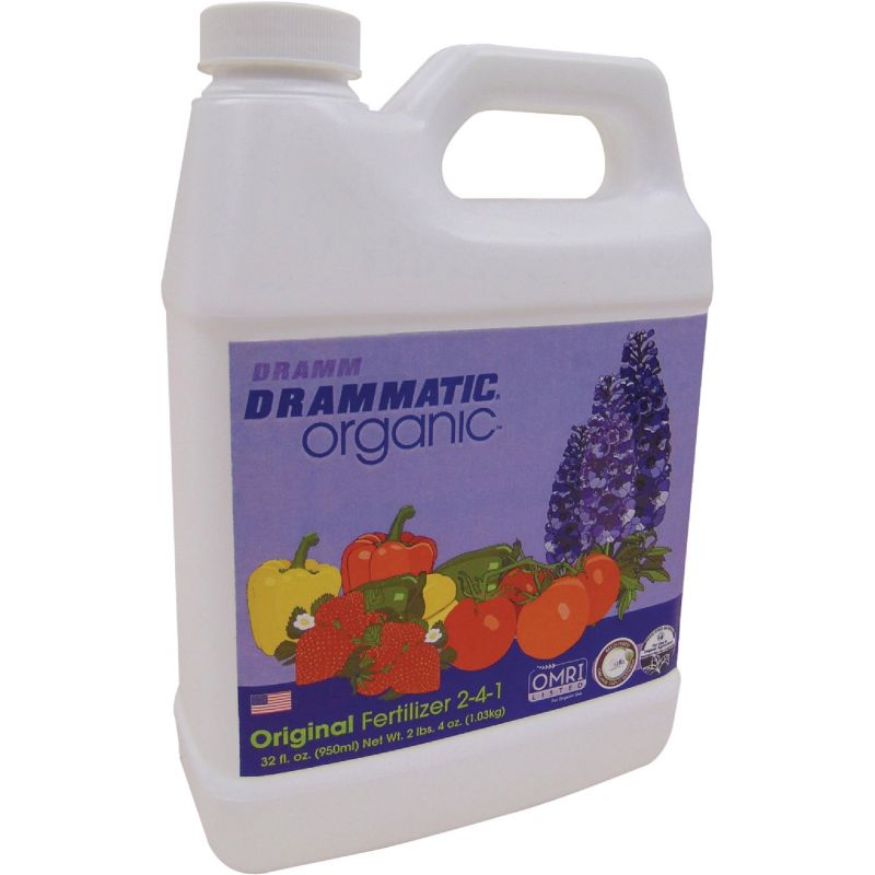 Drammatic O Organic Fish Liquid Plant Food 1 Qt.