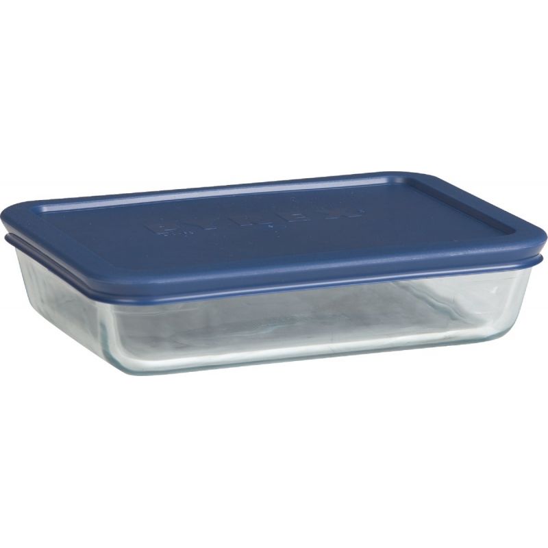 Pyrex Simply Store Glass Storage Container With Lid 3 Cup, Airtight