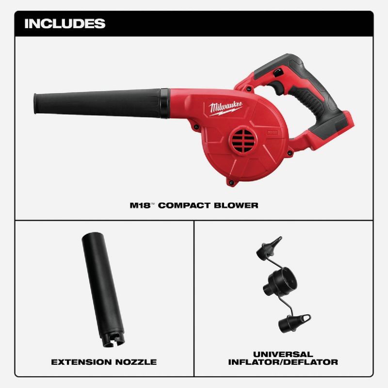 Milwaukee M18 Lithium-Ion Cordless Blower - Tool Only