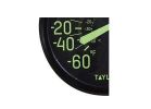 TAYLOR 5267459 Glow In The Dark Thermometer, -60 to 120 deg F, Multi-Color Casing
