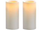 Inglow Wax-Covered Votive LED Flameless Candle White