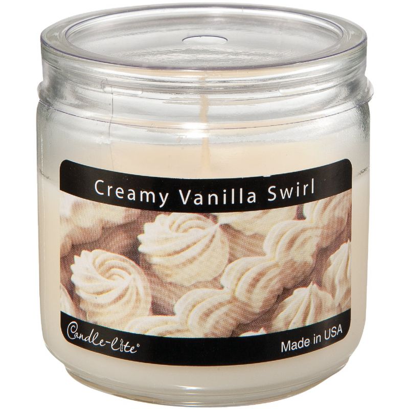 Candle-Lite Everyday Jar Candle White, 3.5 Oz. (Pack of 12)
