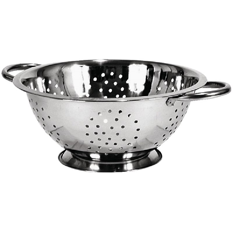 McSunley Stainless Steel Colander 5 Qt., Silver