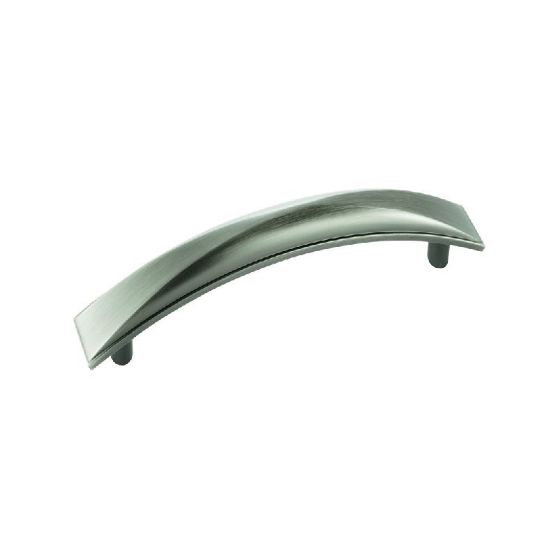Amerock Extensity Series BP29379AS Cabinet Pull, 4-1/8 in L Handle, 11/16 in H Handle, 1-5/16 in Projection, Zinc Transitional